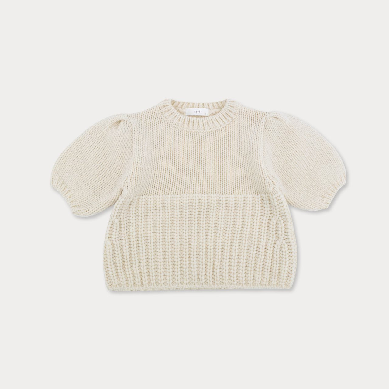 [Soye] Mullo Puff Knit_Ivory