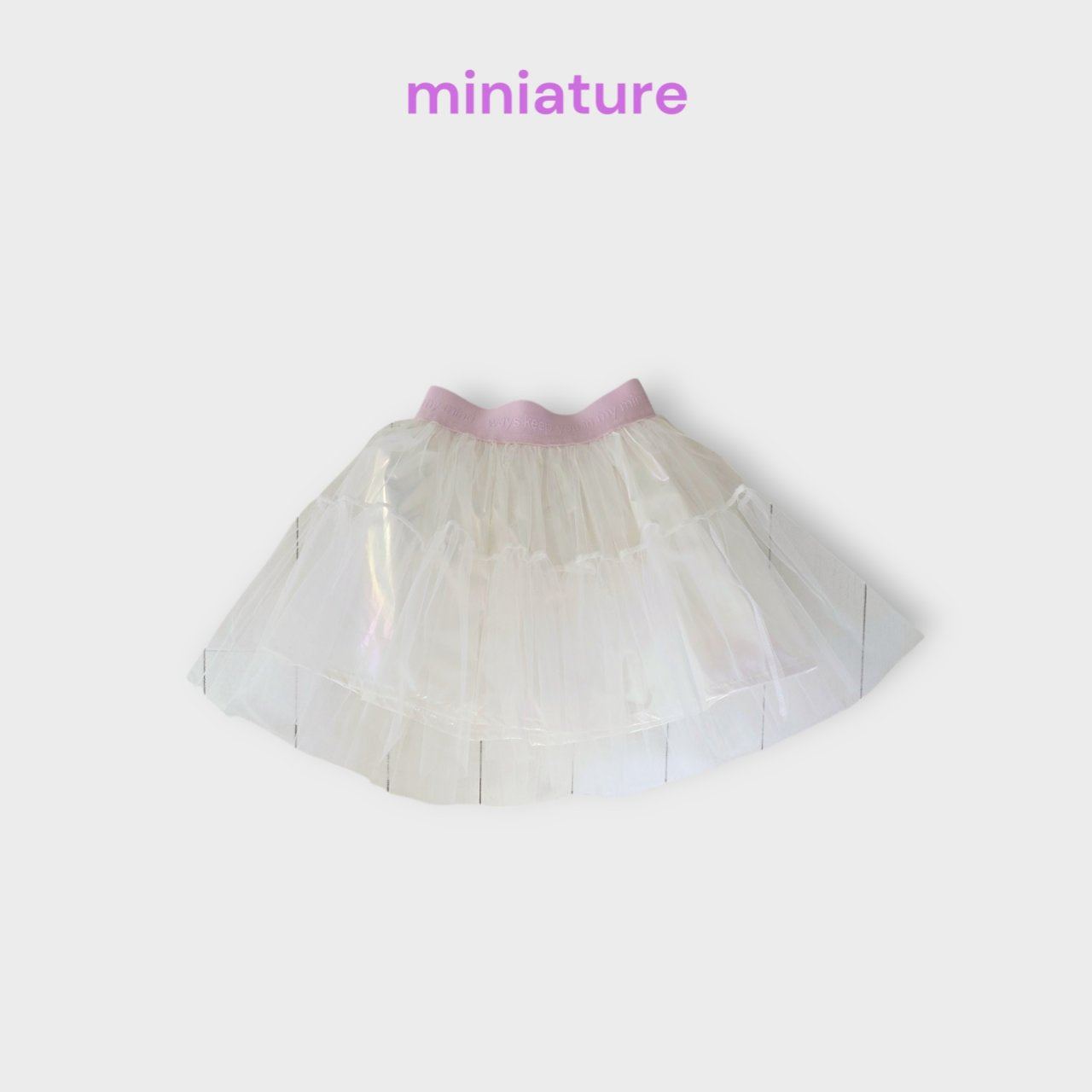 [Miniature] Wink Sha Skirt_Ivory