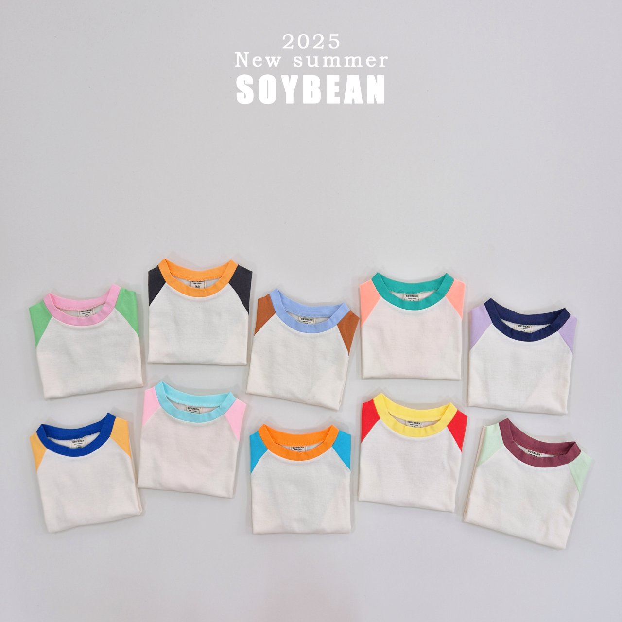 [SOYBEAN] Summer Chupa Raglan T-shirt_10colors
