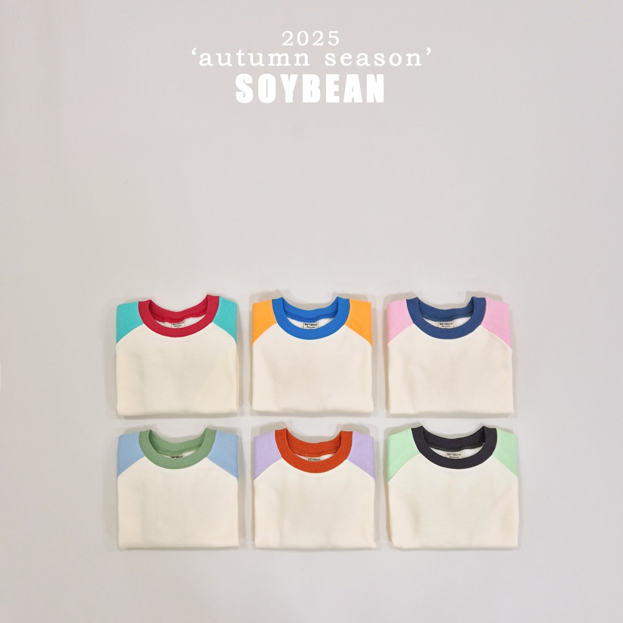 [SOYBEAN] Color Bang Sweatshirt_6colors