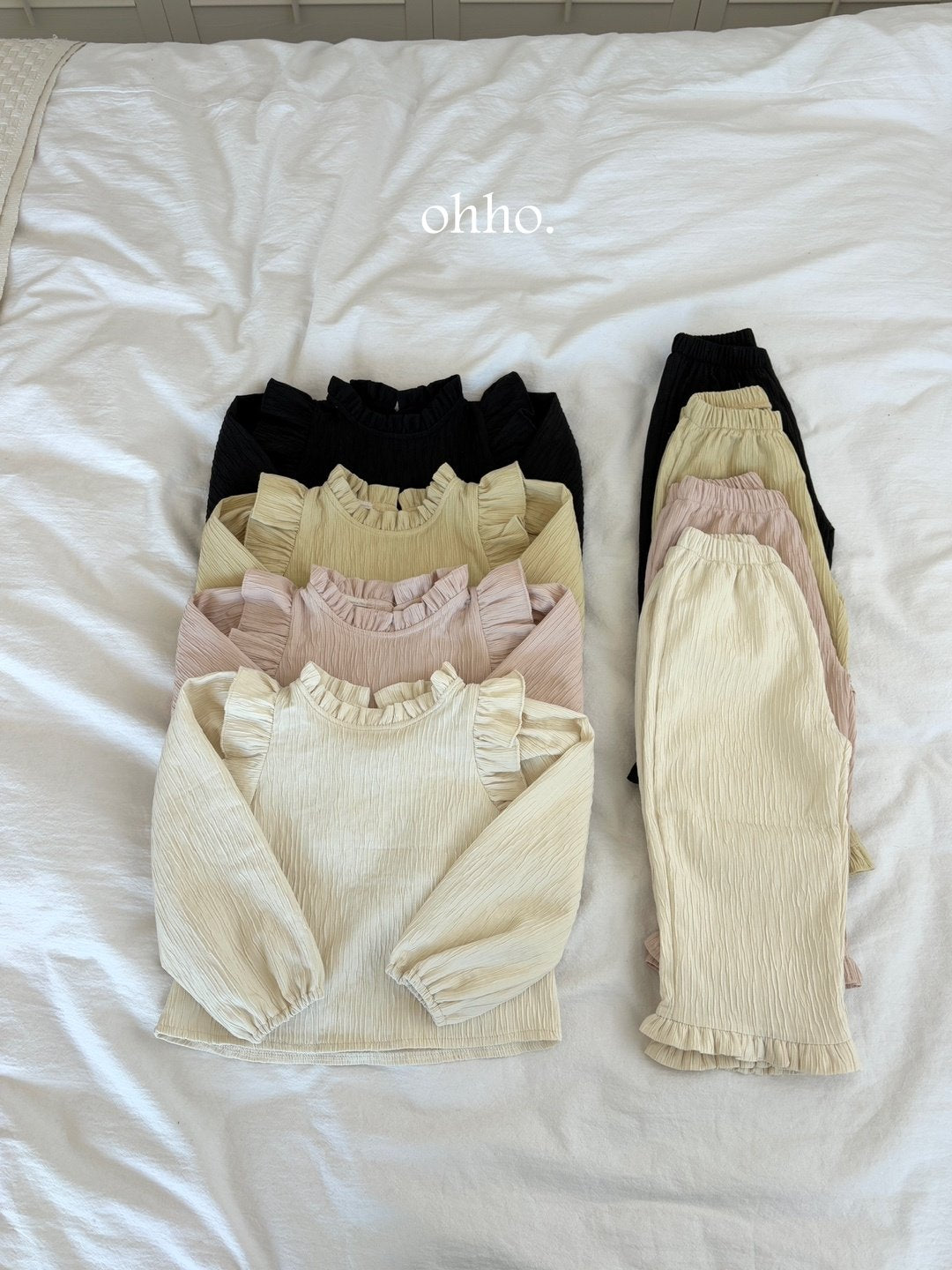 [ohho] From Frill Pants_4colors