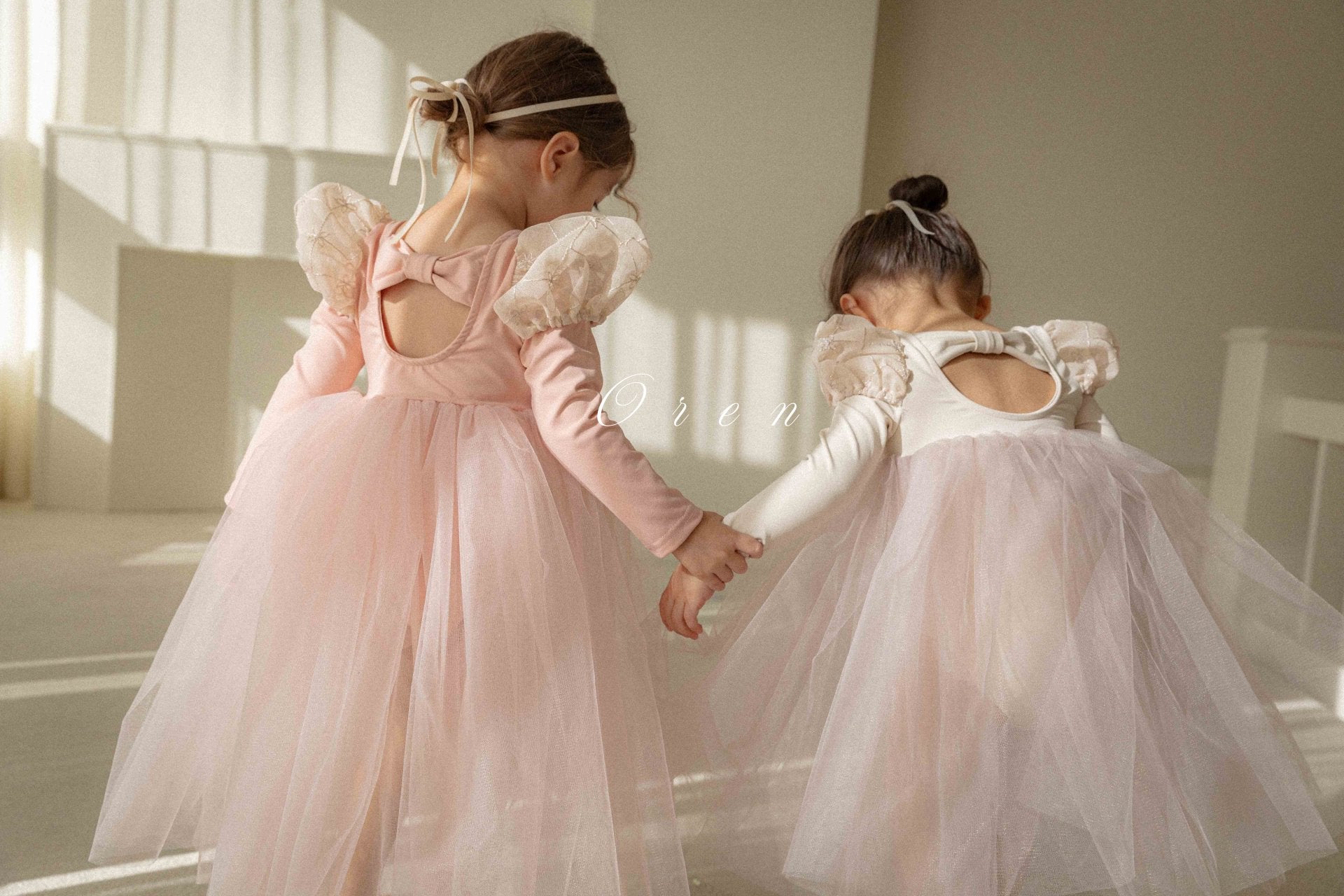 [OREN] Bella Long Tutu Ballet Dress(KIDS)_Pink