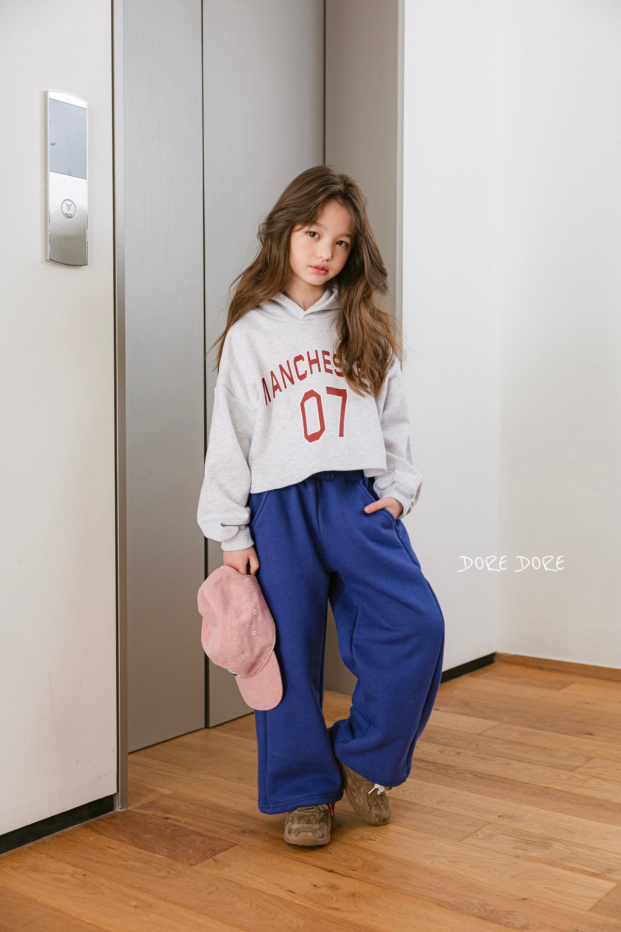 [DOREDORE] 07 Hoodie Crop MTM_2colors