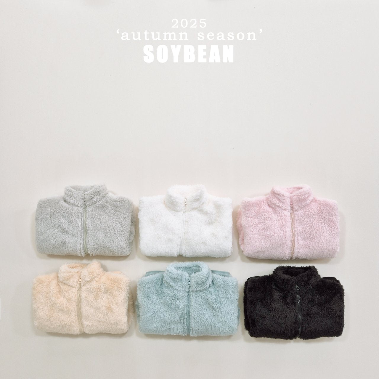 [SOYBEAN] Fluffy Cotton Candy Fleece_6colors