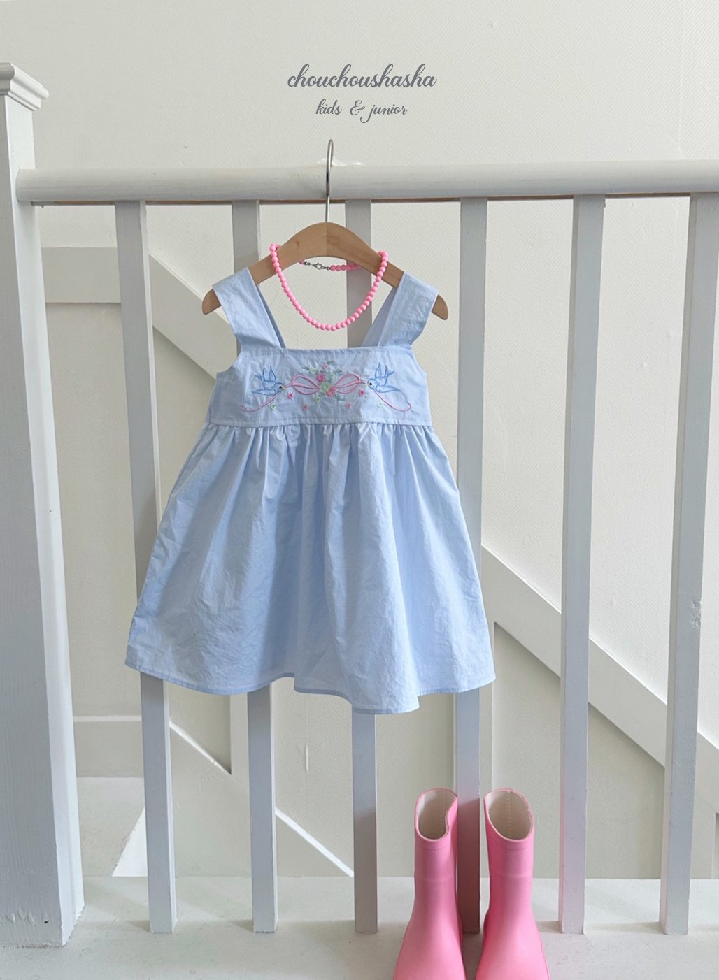 [CHOUCHOUSHASHA] Bird Dress_2colors