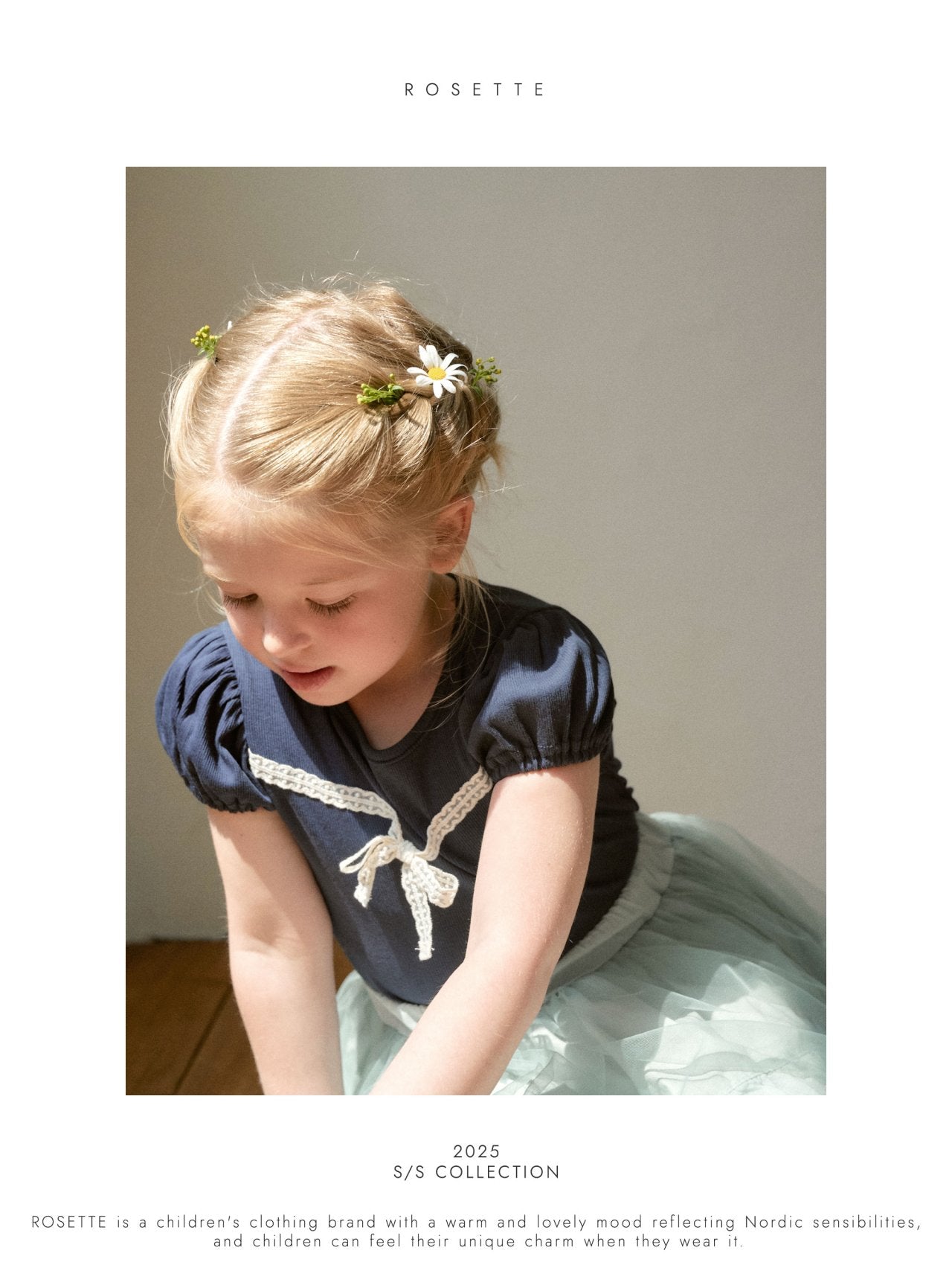 [ROSETTE] High Ribbon T-shirts_4colors