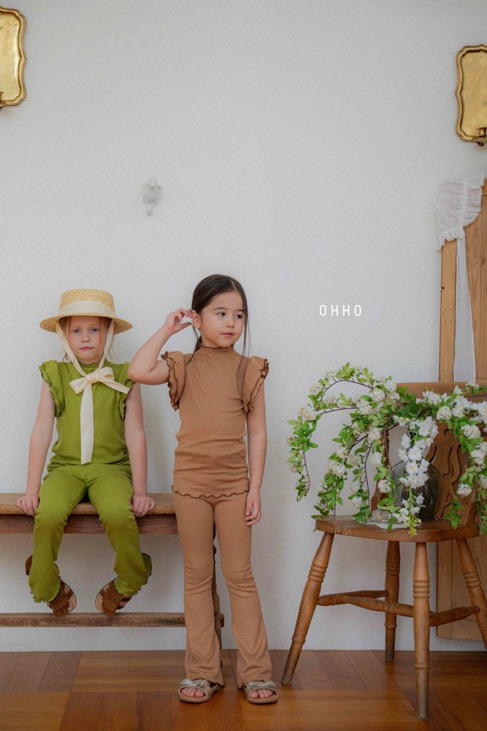 [ohho] Modal Cooling Boots cut Pants_5colors