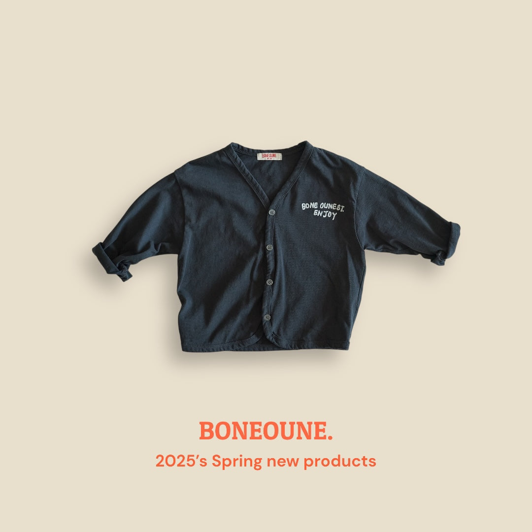 [BONEOUNE] Single Cardigan_2colors