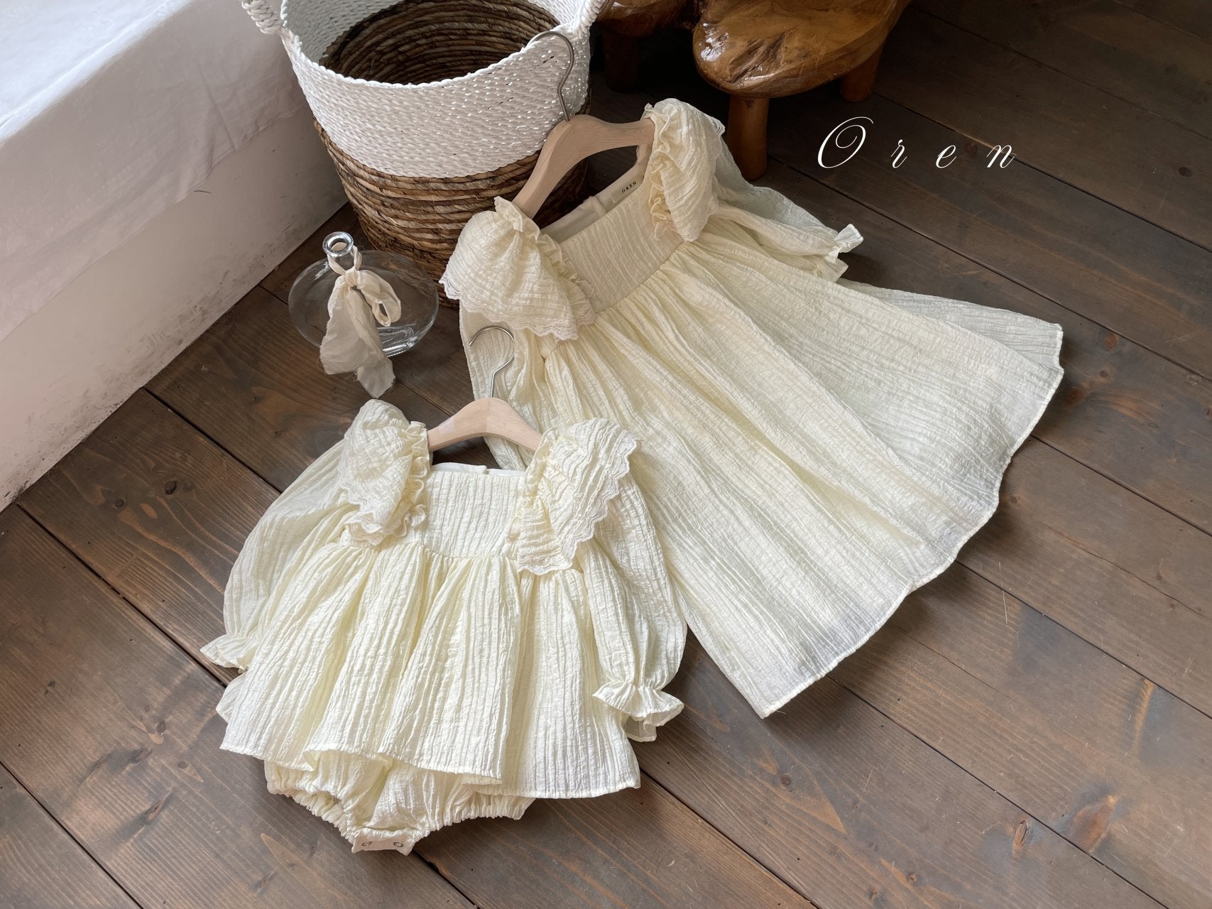 [OREN] Lilly Frill Dress(KIDS)_2colors