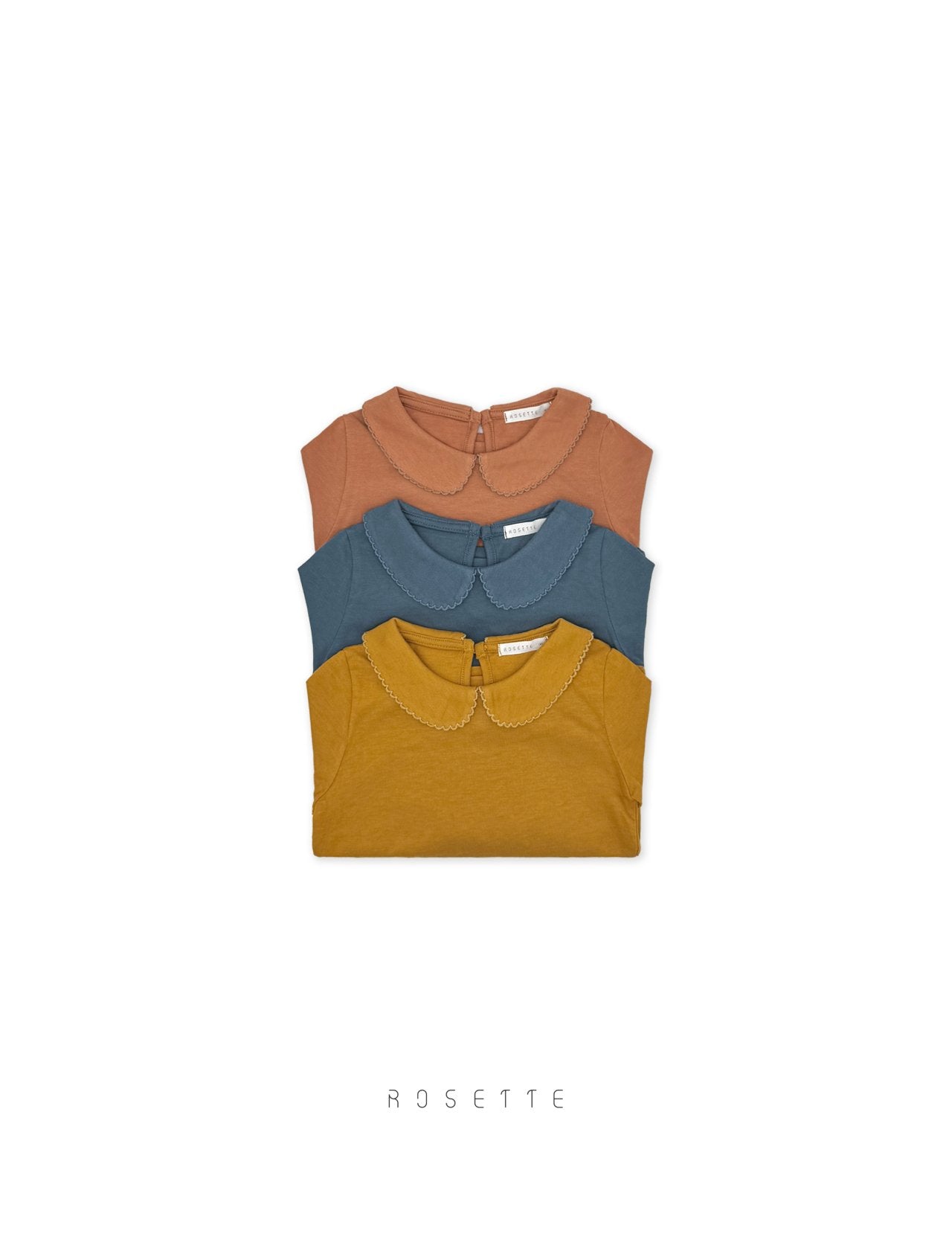 [ROSETTE] Amy Collar T-Shirt_3colors
