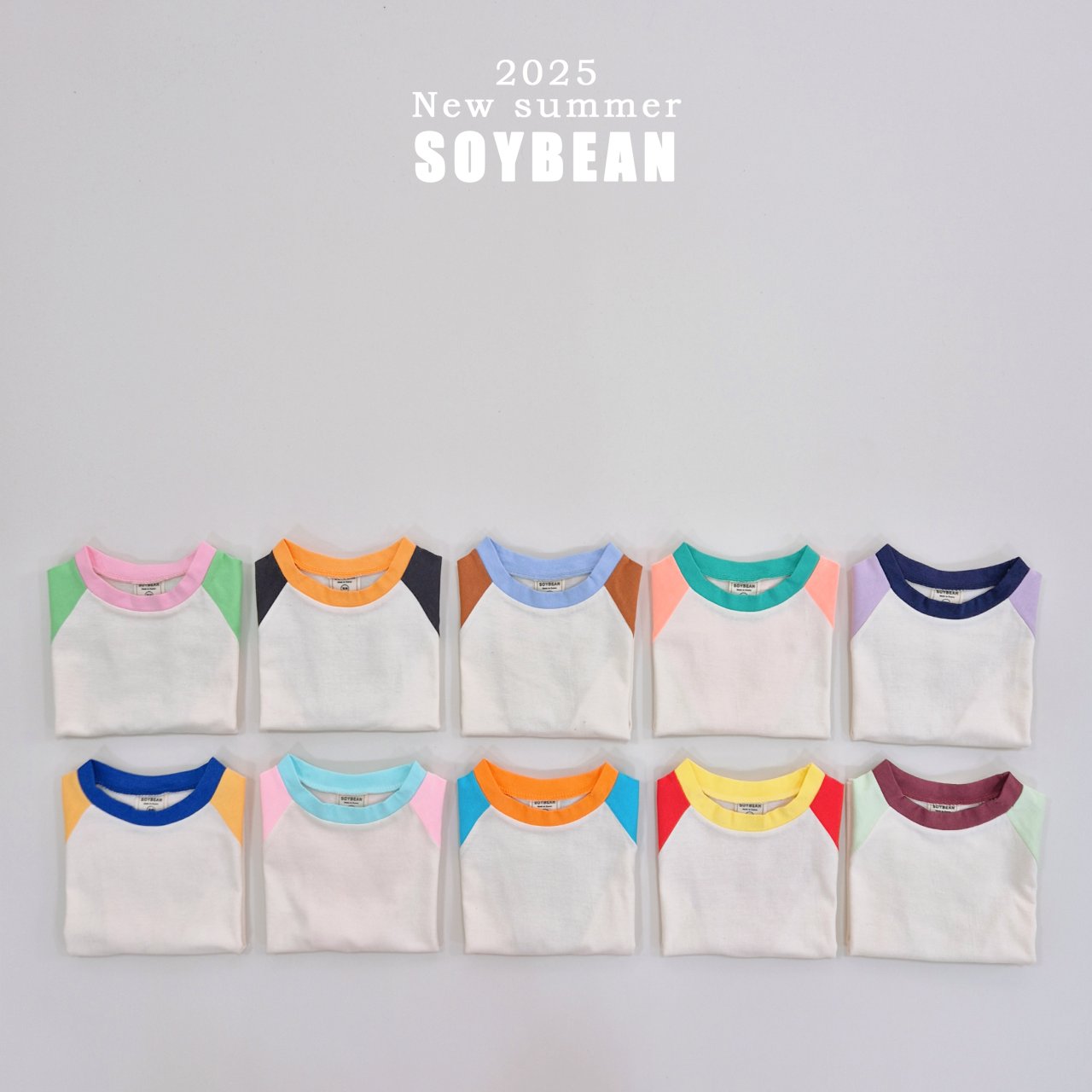 [SOYBEAN] Summer Chupa Raglan T-shirt_10colors