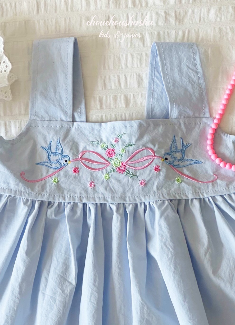[CHOUCHOUSHASHA] Bird Dress_2colors