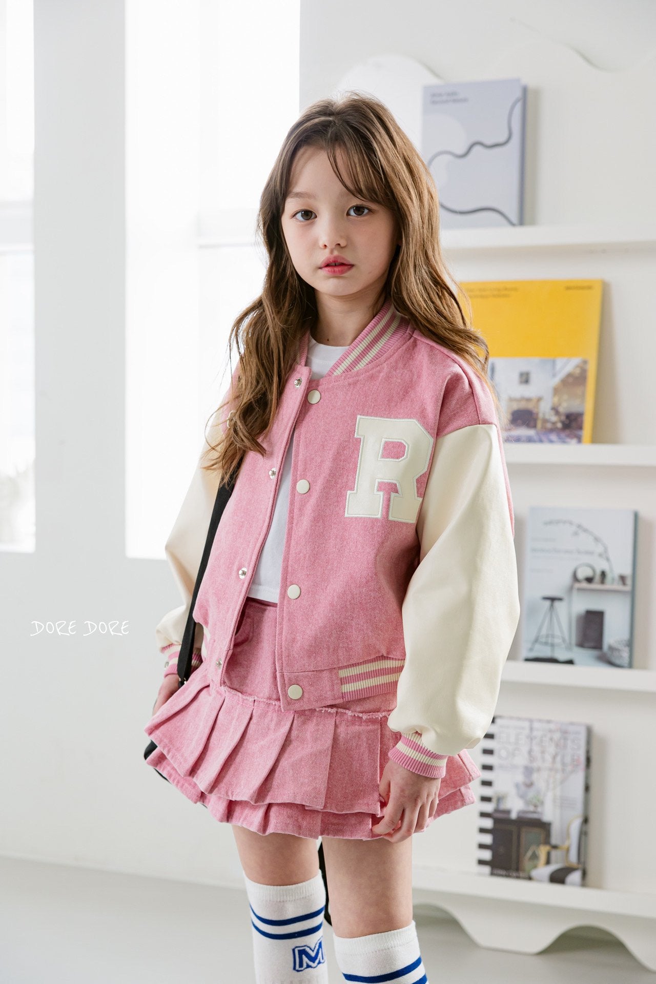 [DOREDORE] Double Pleats Skort_Pink