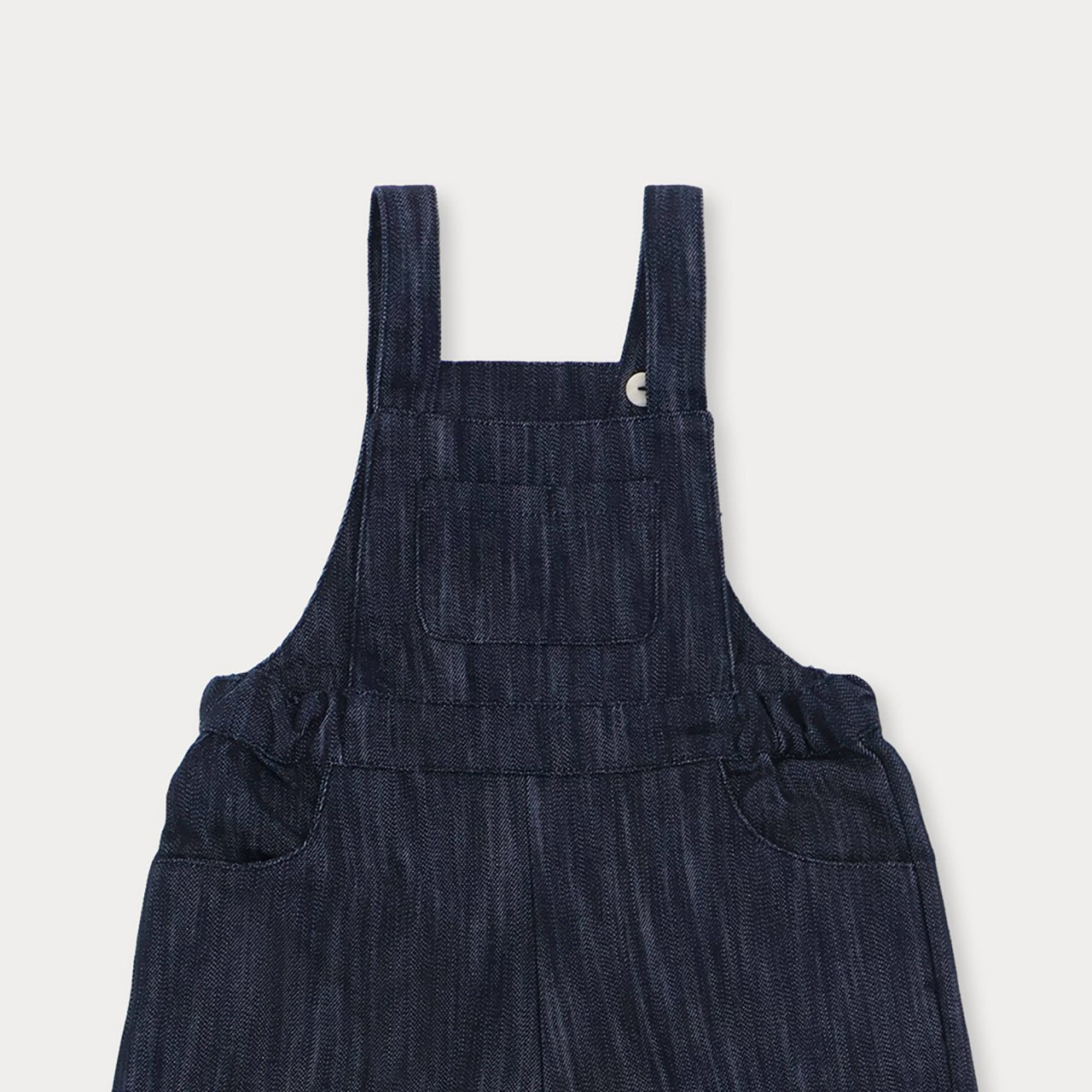 [Soye] Dying Suspender Pants_Denim