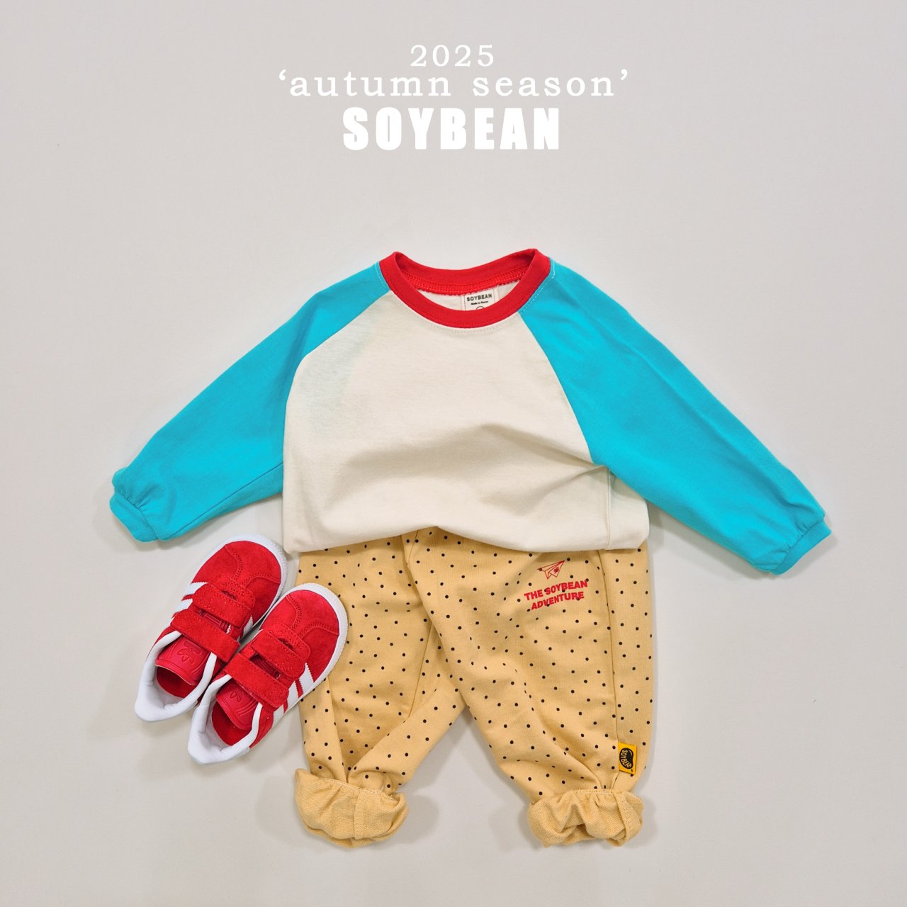 [SOYBEAN] Candy Raglan T-shirt_10colors
