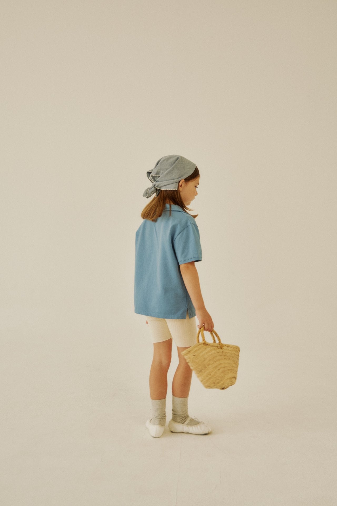 [Soye] Draw t-shirt_Blue