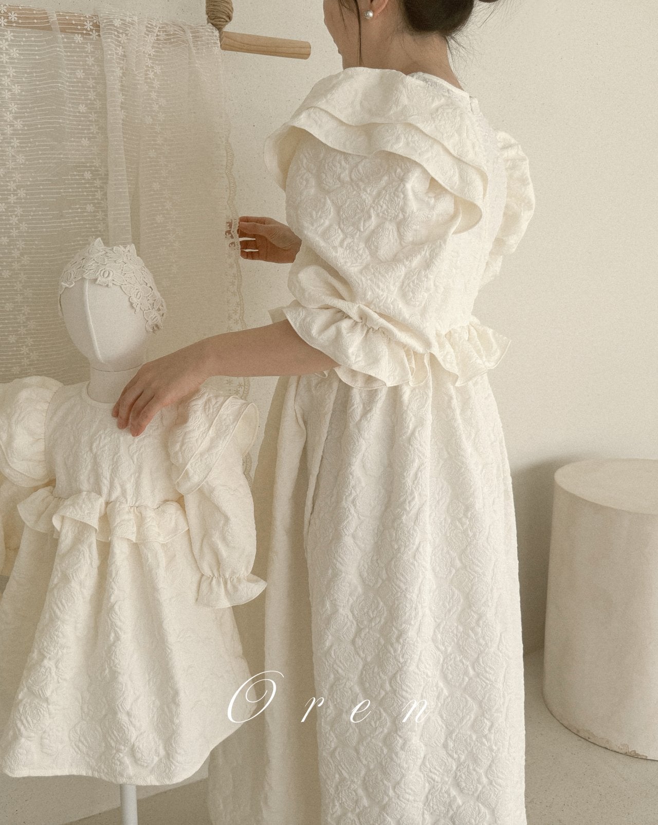 [OREN] Tully Dress(MOM)_Cream