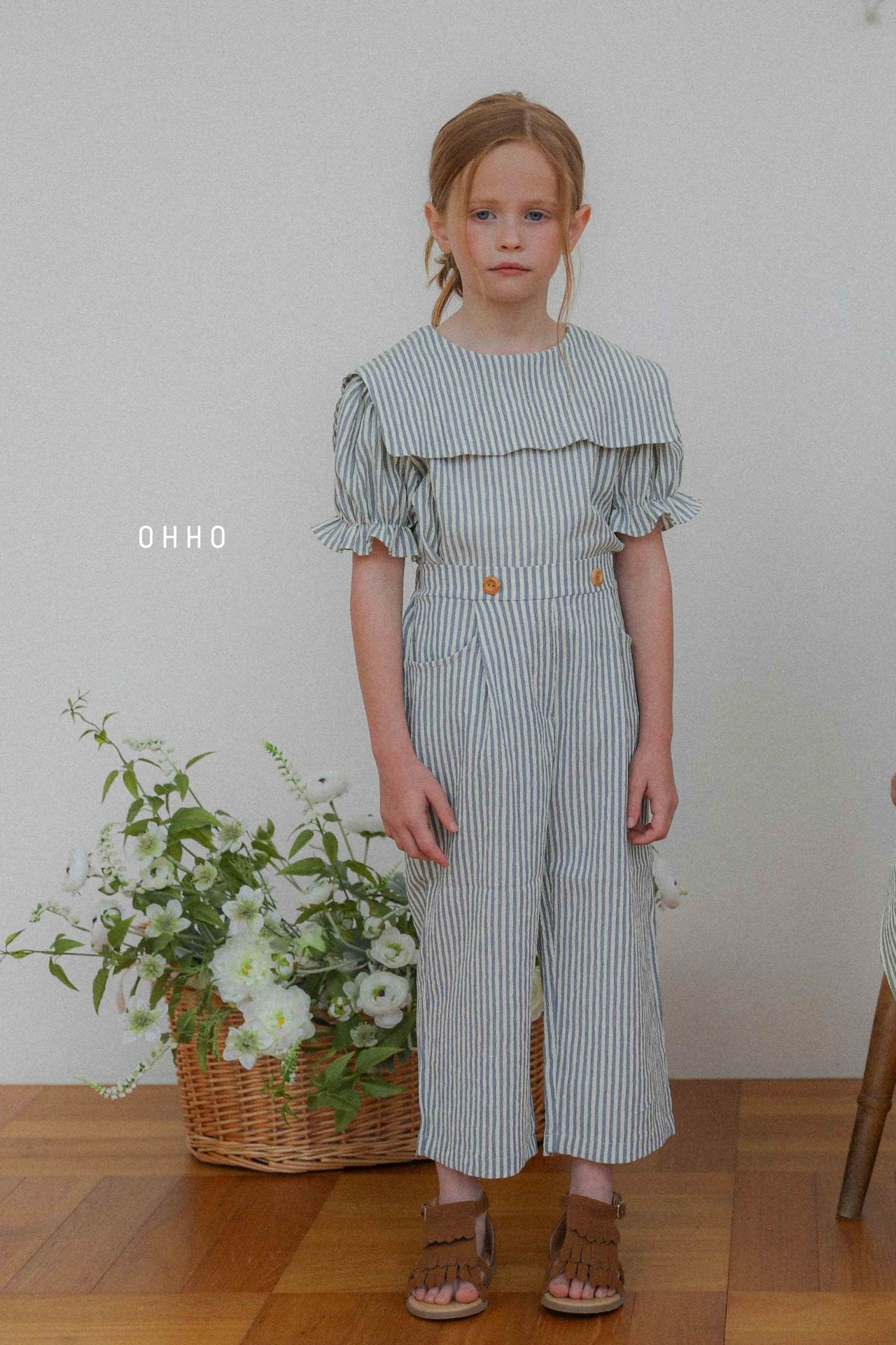 [ohho] French sailor Blouse_3colors