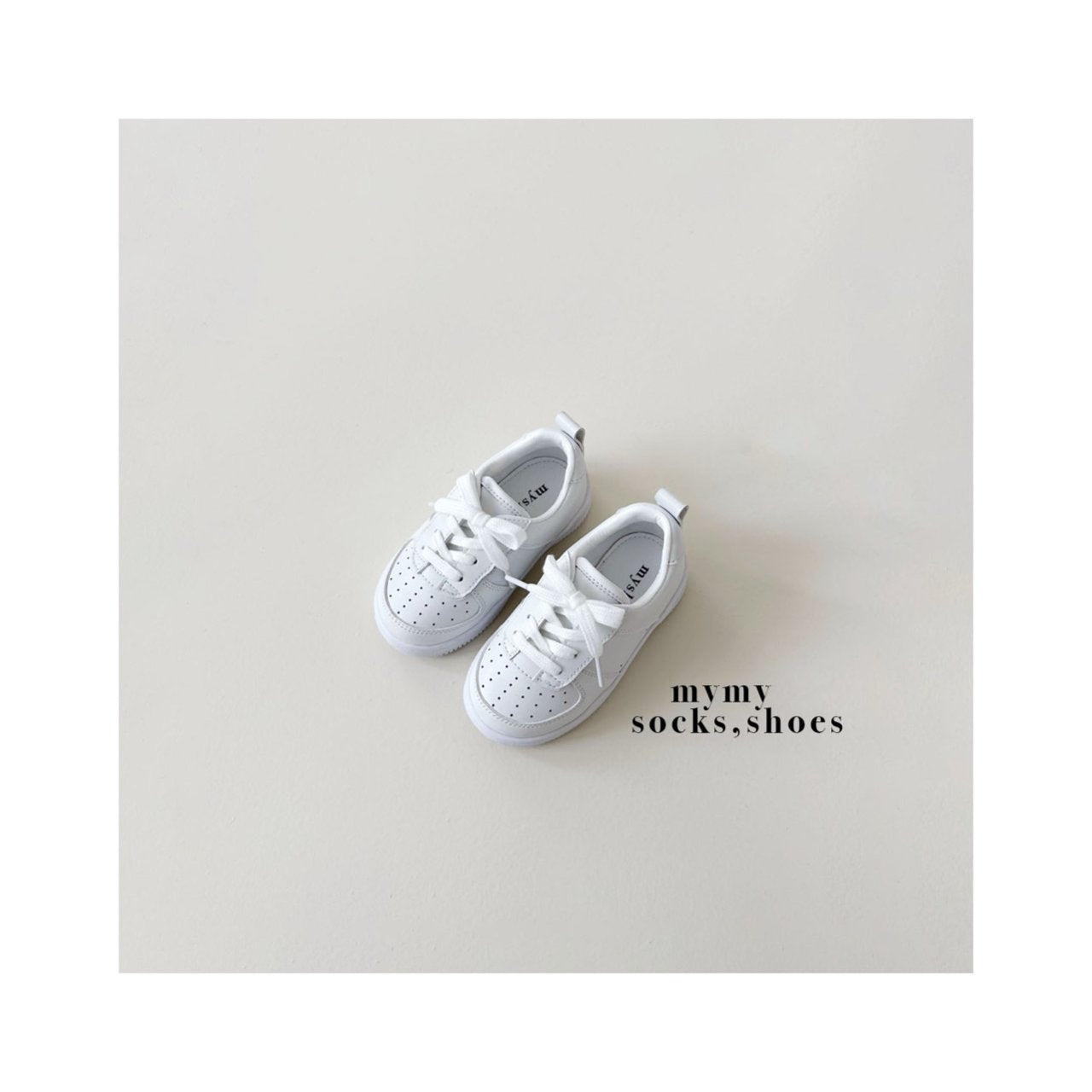 [my shoes] Onion shoes_White