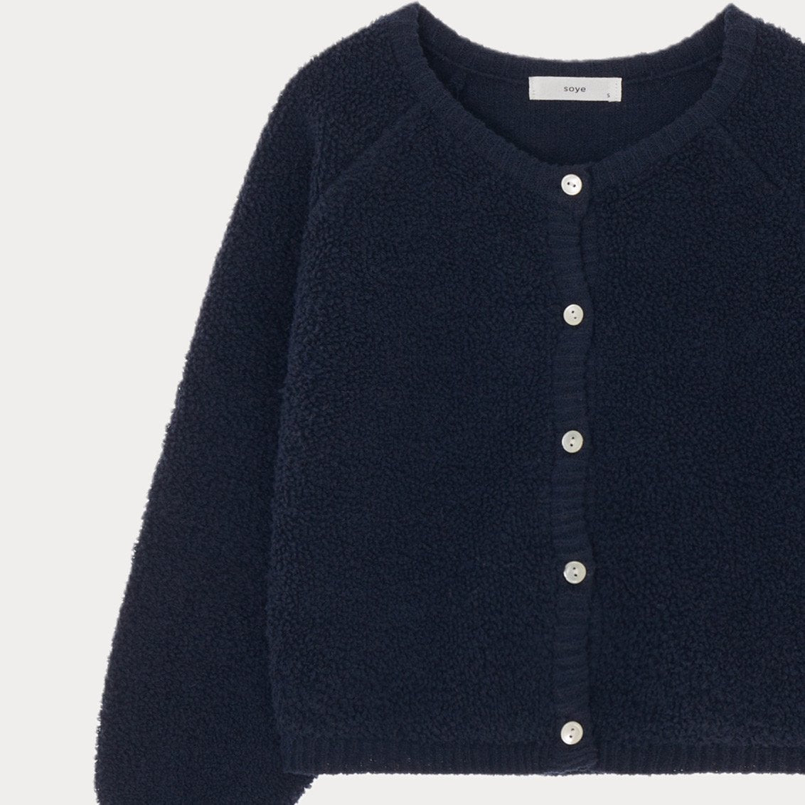 [Soye] Here Cardigan_Navy