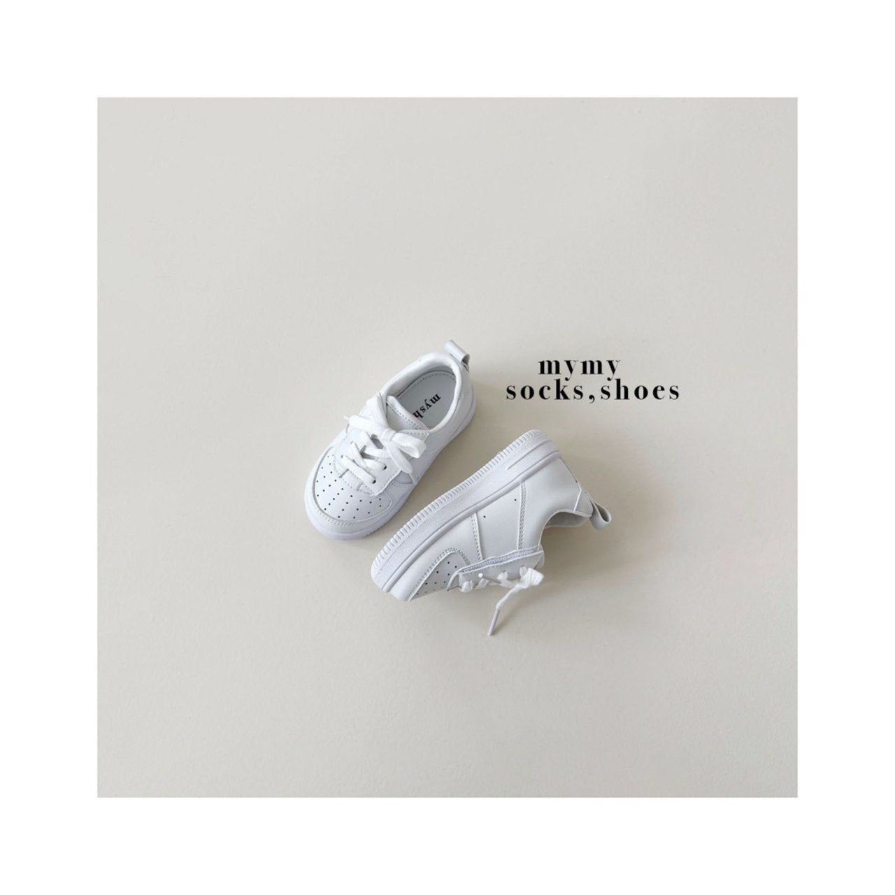 [my shoes] Onion shoes_White