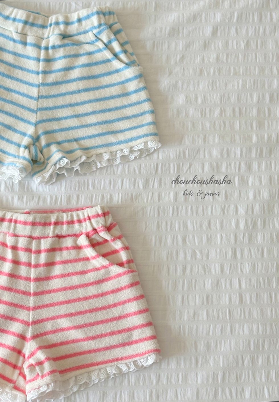 [CHOUCHOUSHASHA] Sugar Lace Pants_2colors