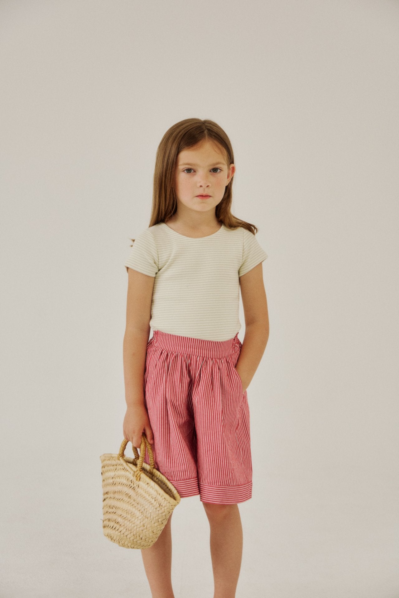 [Soye] Wendy stripe pants_Red
