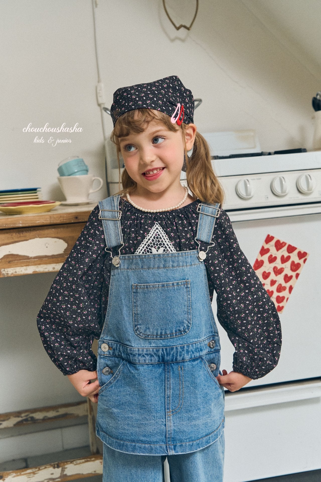 [CHOUCHOUSHASHA] Bonnet Blouse_2colors