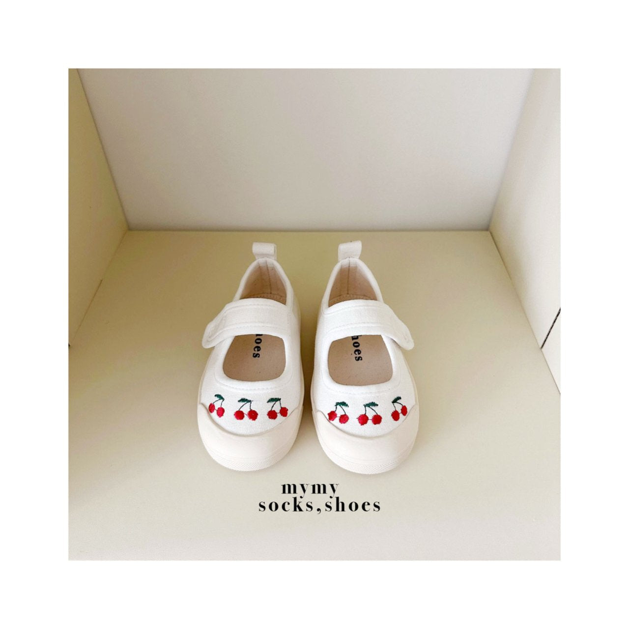 [my shoes] Cherry shoes_Ivory