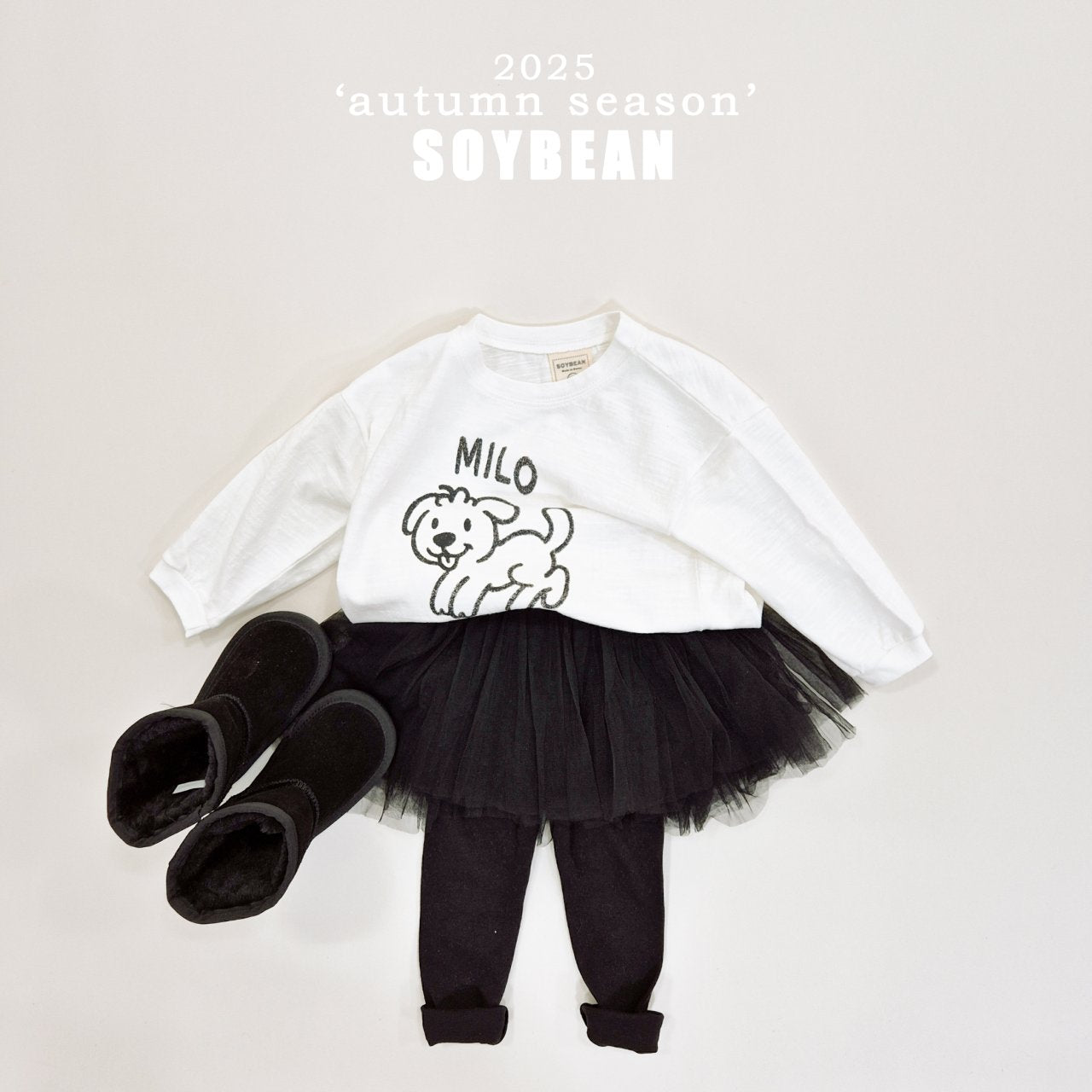 [SOYBEAN] Lovely Shasha Skirted Leggings_3colors