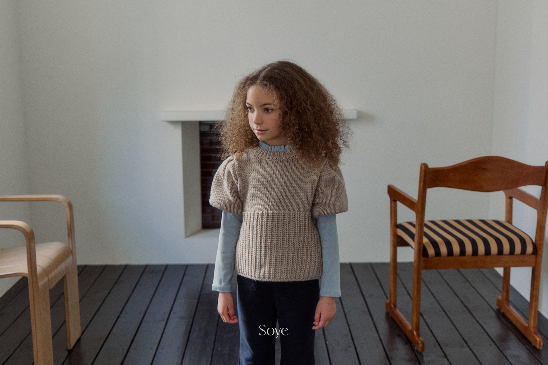 [Soye] Mullo Puff Knit_Beige