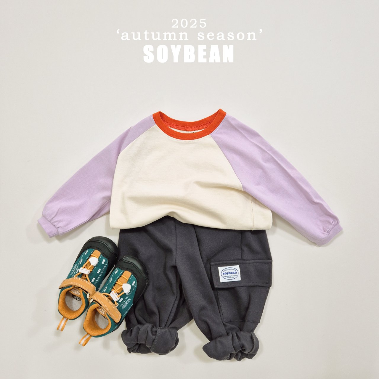 [SOYBEAN] Candy Raglan T-shirt_10colors