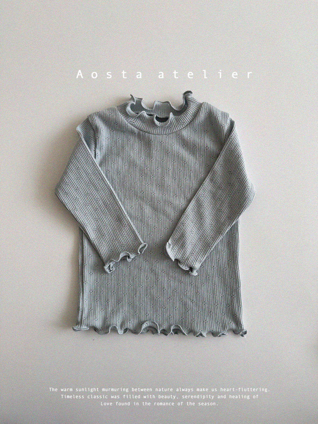 [AOSTA] Spring Camellia_T-shirt_2colors