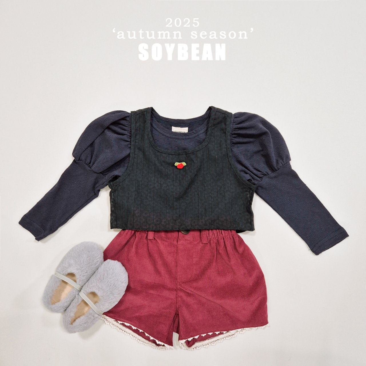 [SOYBEAN] Rosie Puff T-shirt_3colors