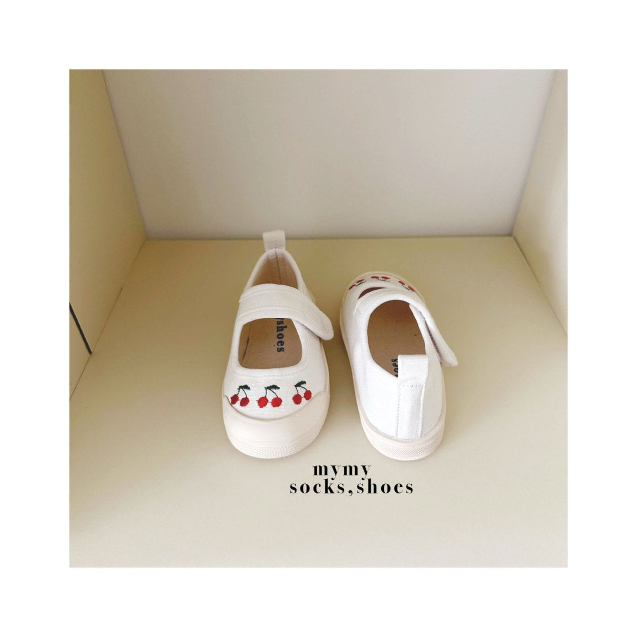 [my shoes] Cherry shoes_Ivory