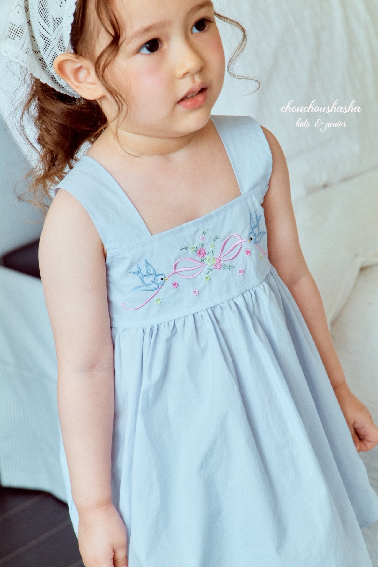 [CHOUCHOUSHASHA] Bird Dress_2colors