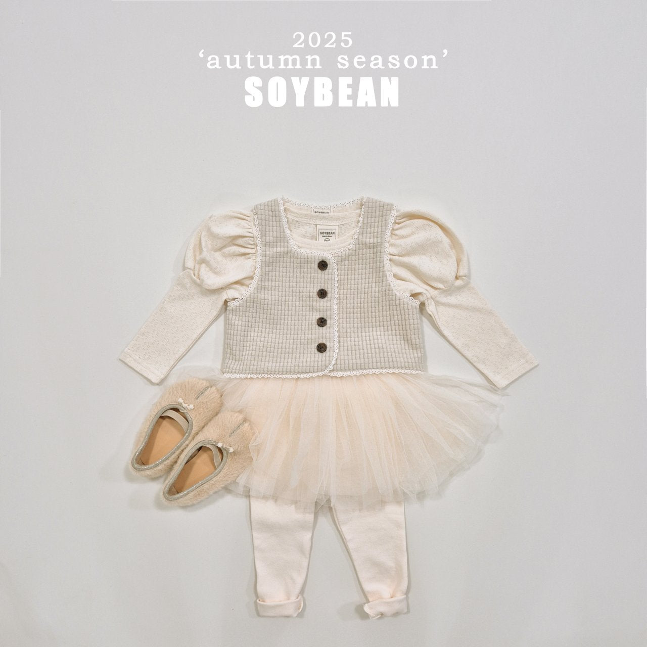 [SOYBEAN] Lovely Shasha Skirted Leggings_3colors