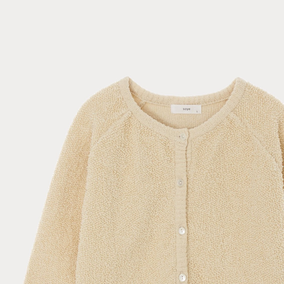 [Soye] Here Cardigan_Butter Yellow