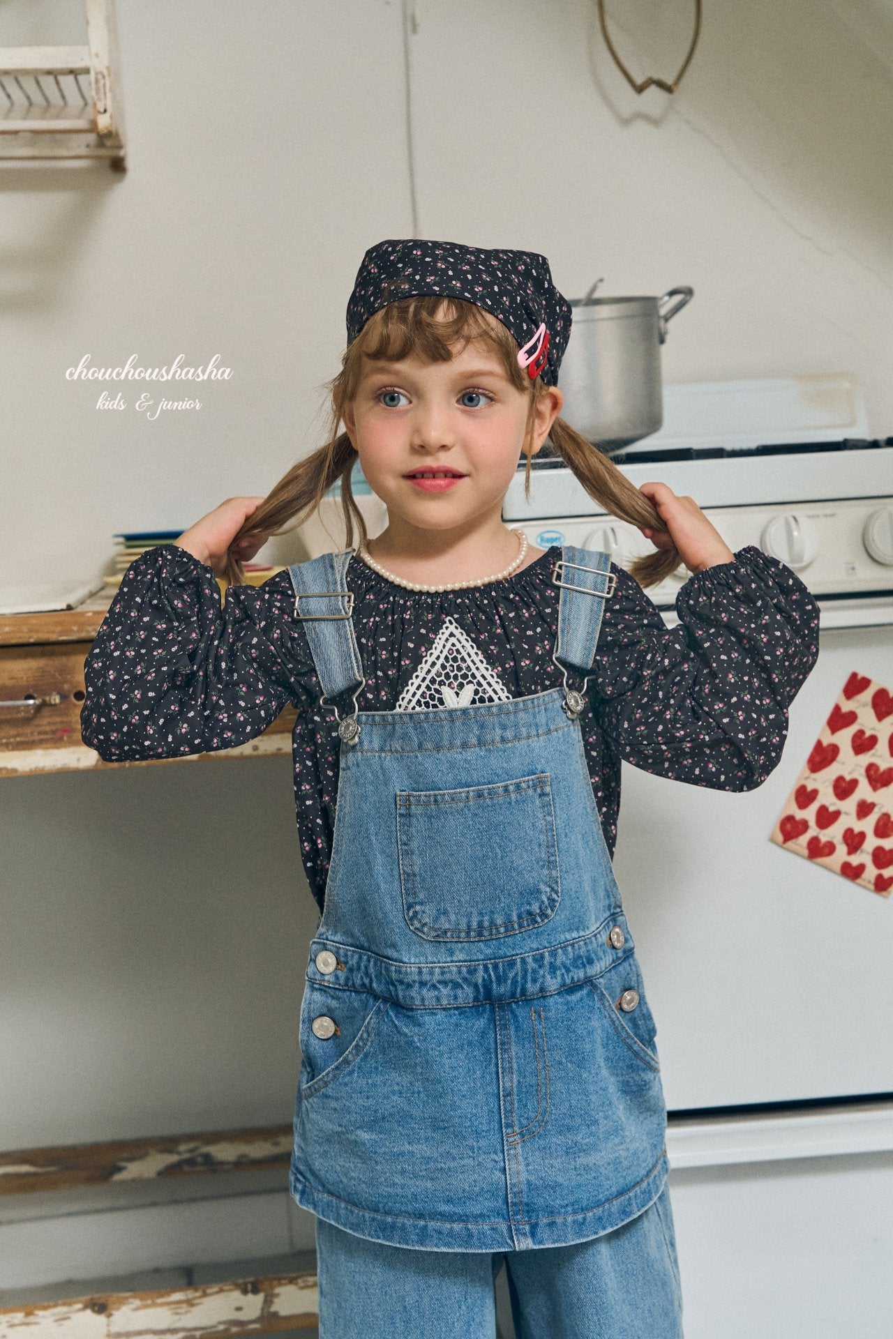 [CHOUCHOUSHASHA] Bonnet Blouse_2colors