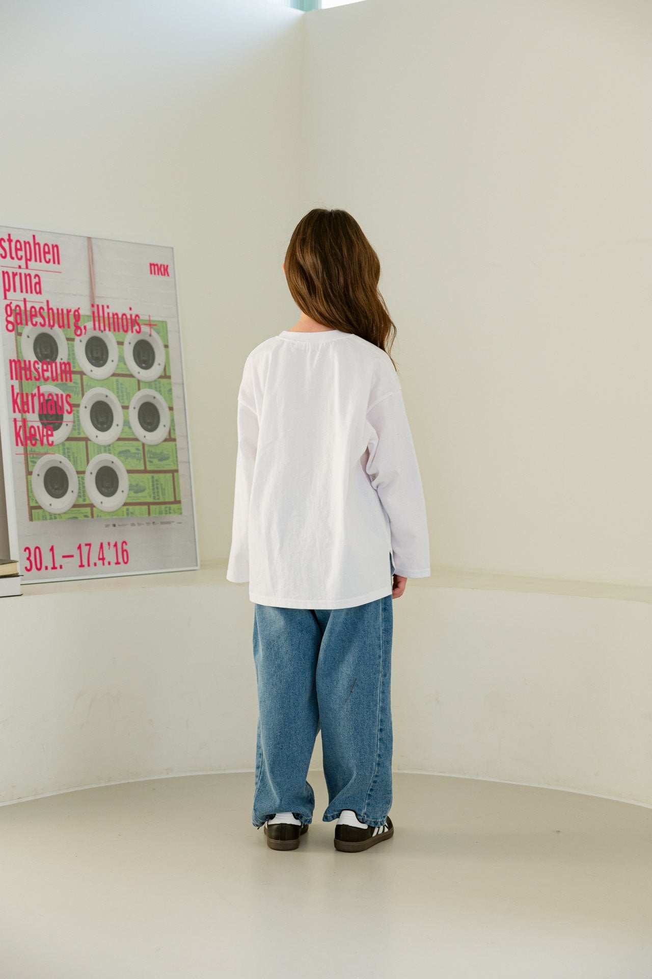 [DOREDORE] Layered Round T-shirt_Ivory