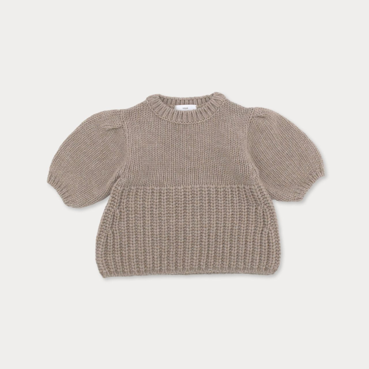 [Soye] Mullo Puff Knit_Beige