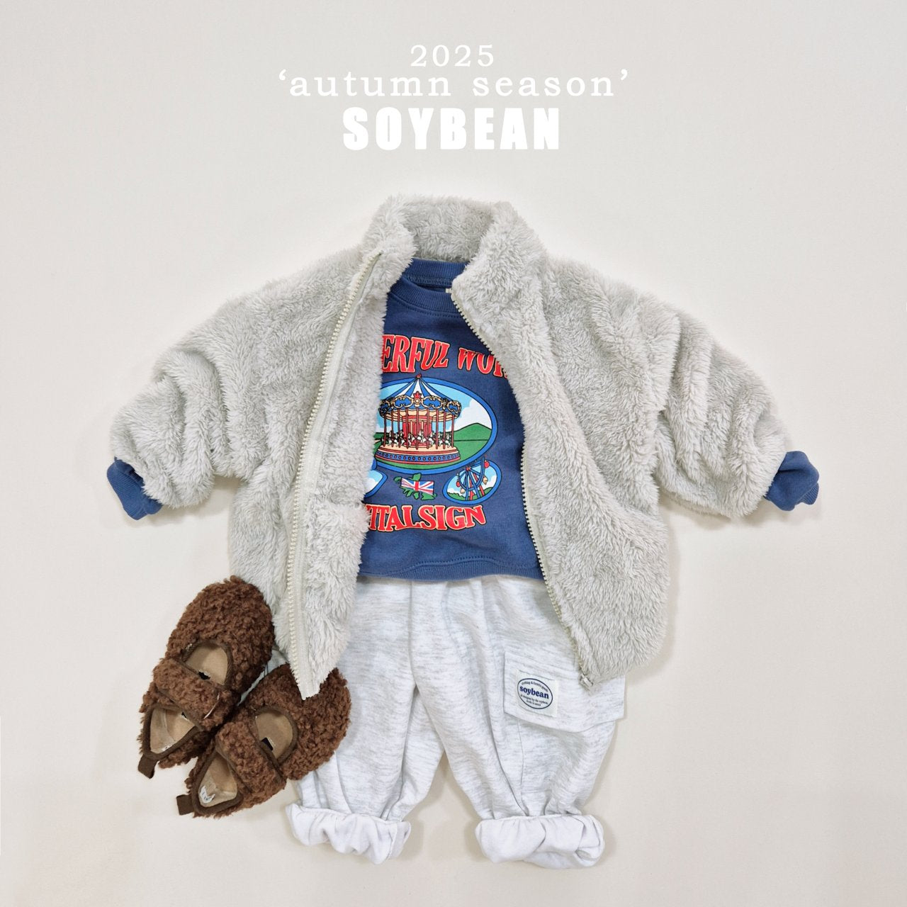[SOYBEAN] Fluffy Cotton Candy Fleece_6colors