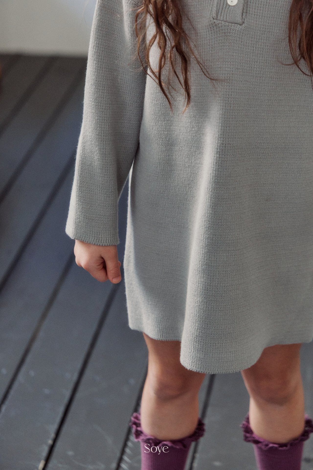 [Soye] Ina Collar Dress_Gray