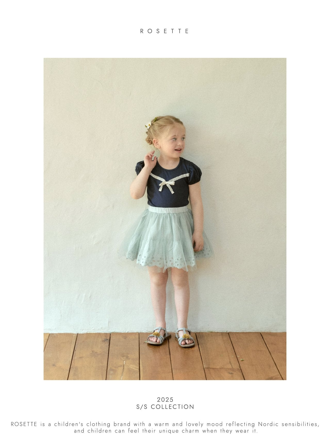 [ROSETTE] High Ribbon T-shirts_4colors