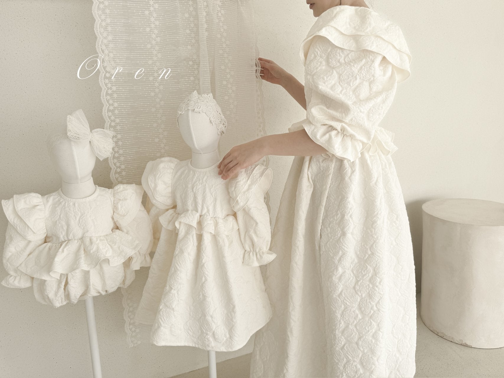 [OREN] Tully Dress(MOM)_Cream