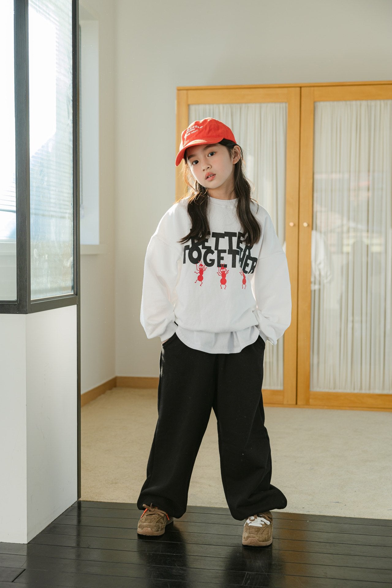 [DOREDORE] Over fit Jogger Pants_3colors