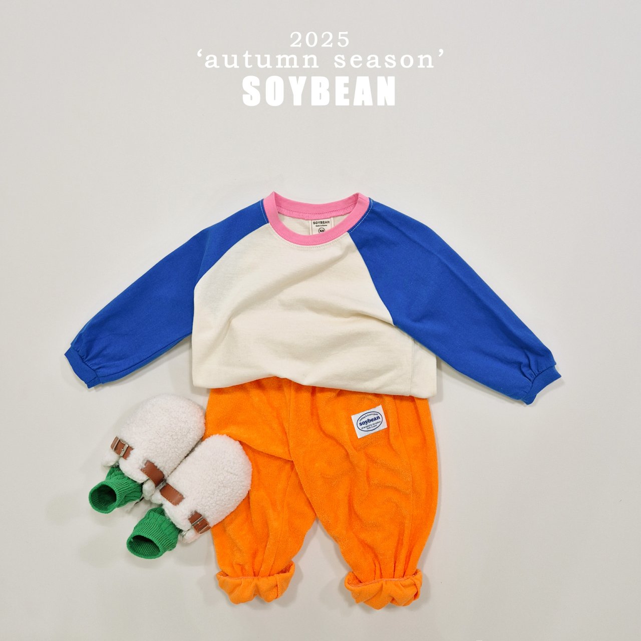 [SOYBEAN] Candy Raglan T-shirt_10colors