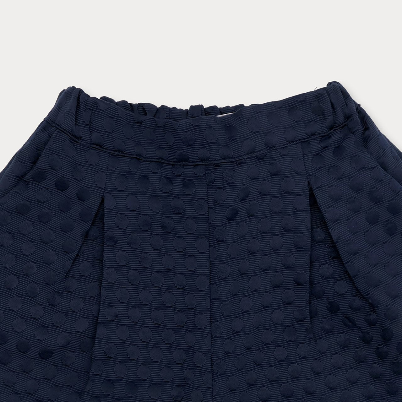 [Soye] Dot Half Pants_Navy