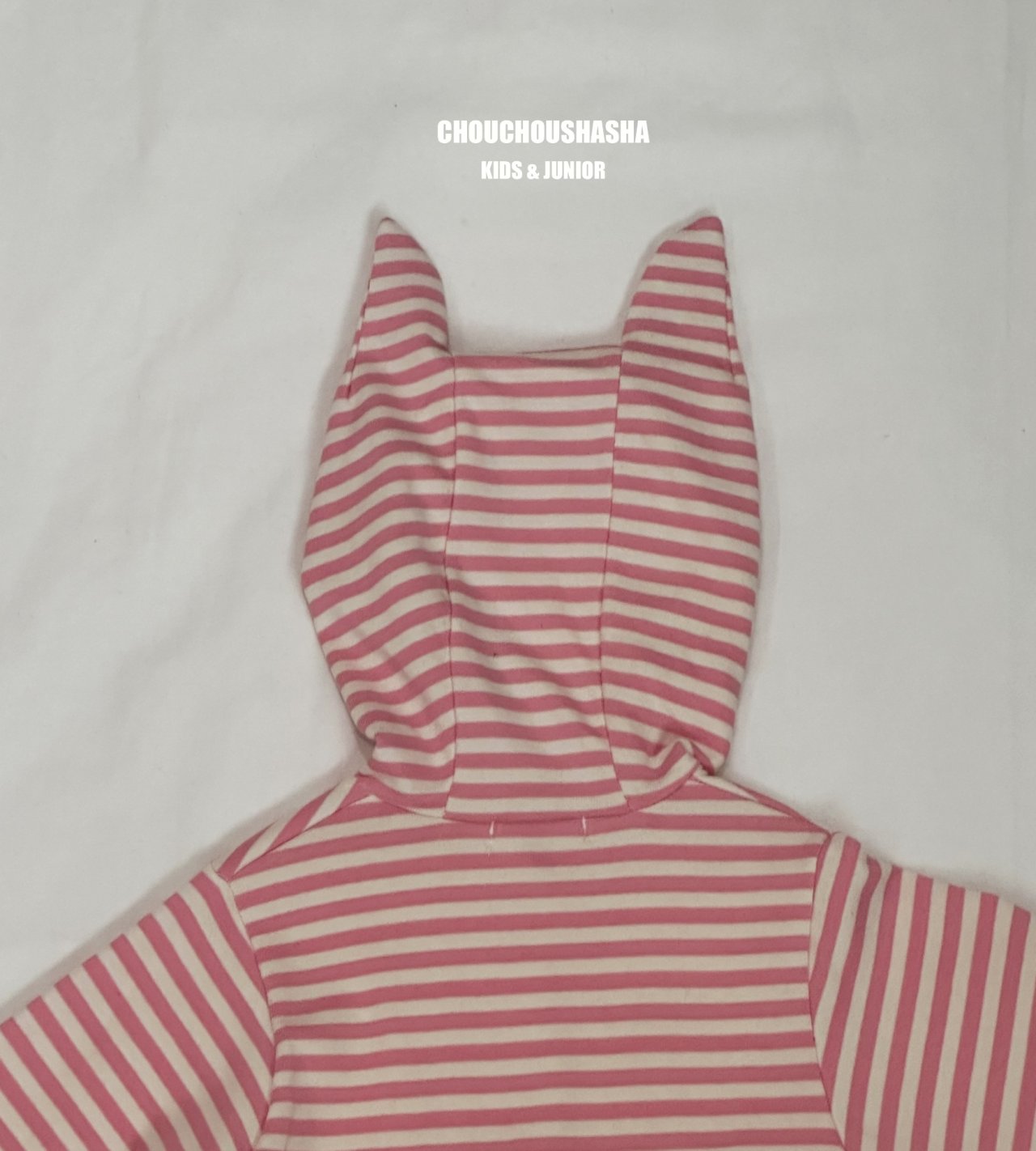 [CHOUCHOUSHASHA] Kitsch Hoodie Cardigan_Pink