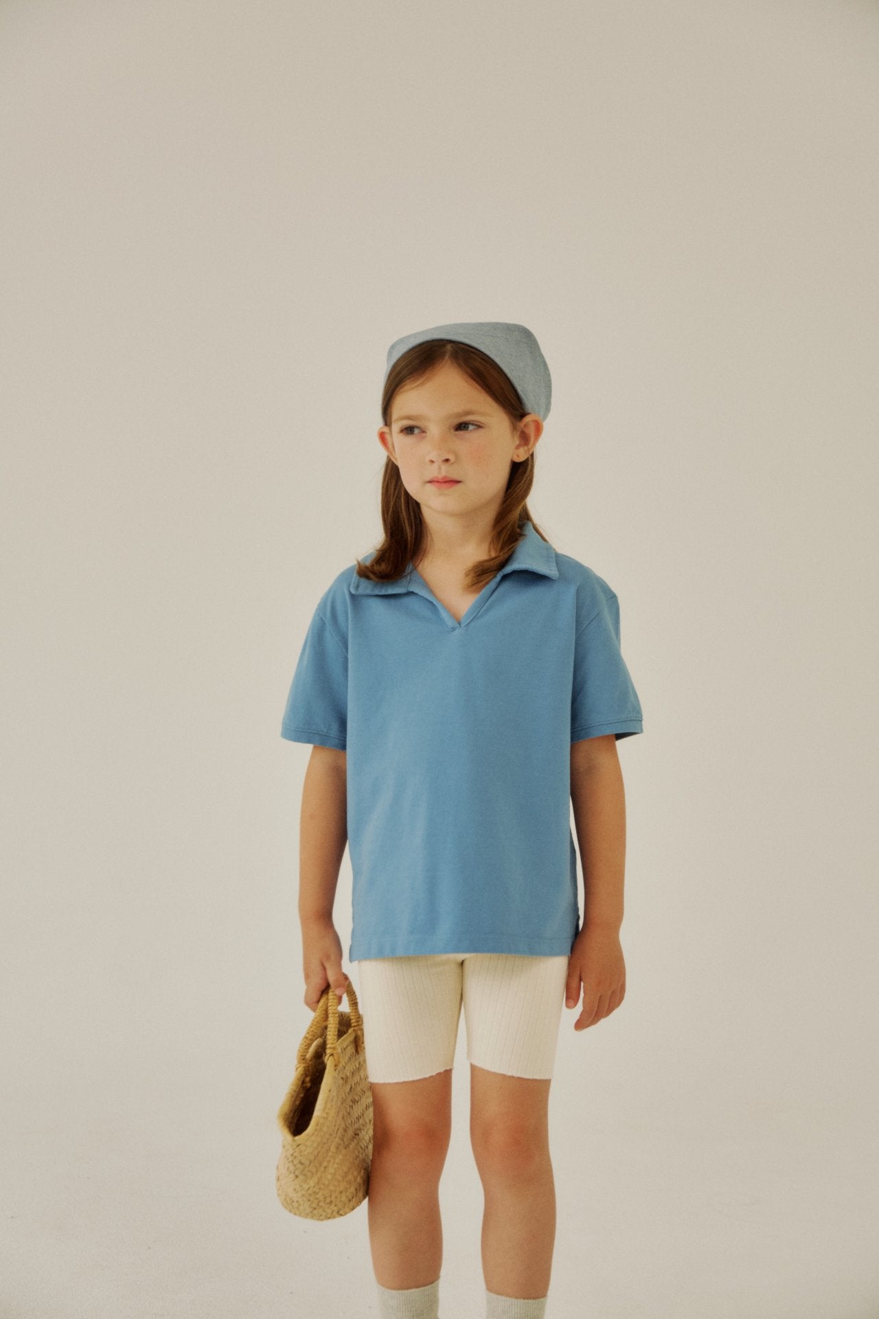 [Soye] Draw t-shirt_Blue
